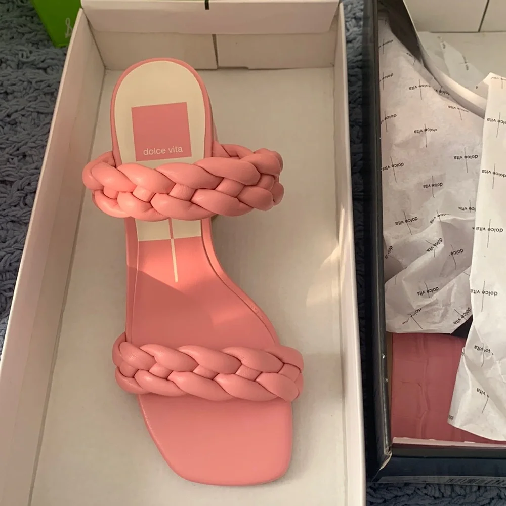 Dolce Vita Ninia Woven Sandal New - Picture 1 of 4